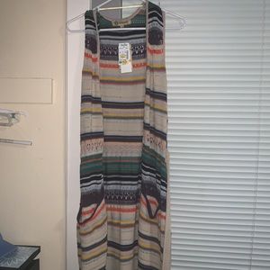 Sweater Vest Cardigan